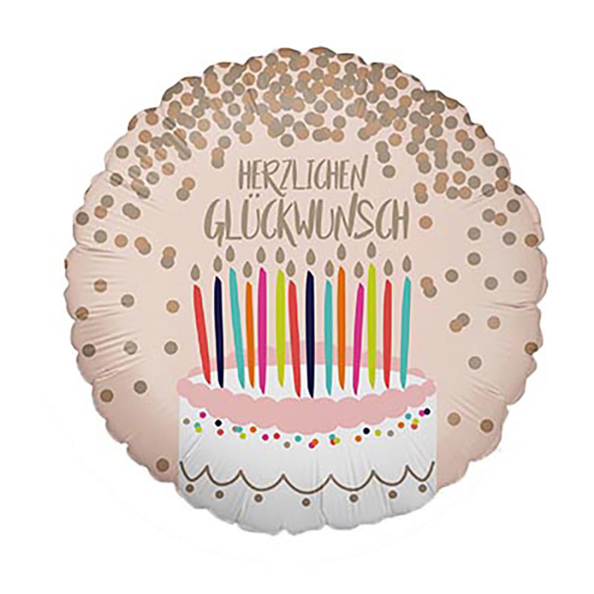das-kost-mland-herzlichen-gl-ckwunsch-torte-folienballon-46cm image 1