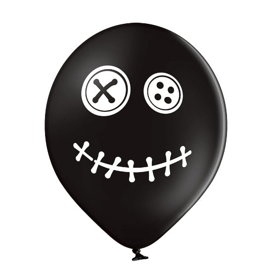 das-kost-mland-dekorationen-voodoo-puppe-luftballon-30cm-6-stk-mix image 3
