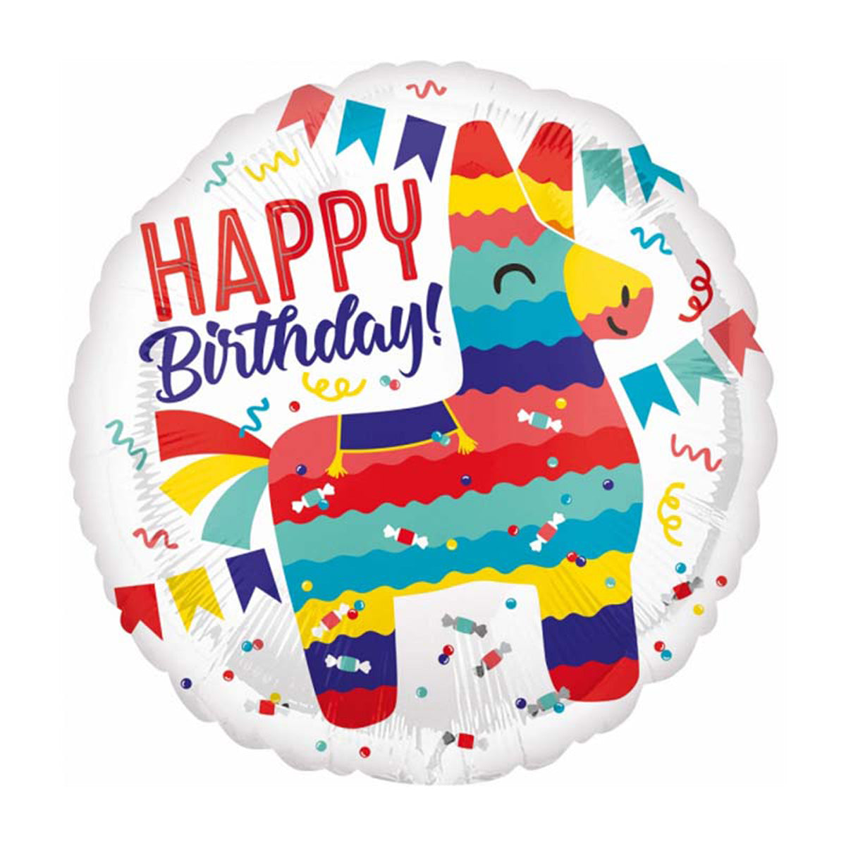 das-kost-mland-folienballon-happy-birthday-pinata-45cm image 1