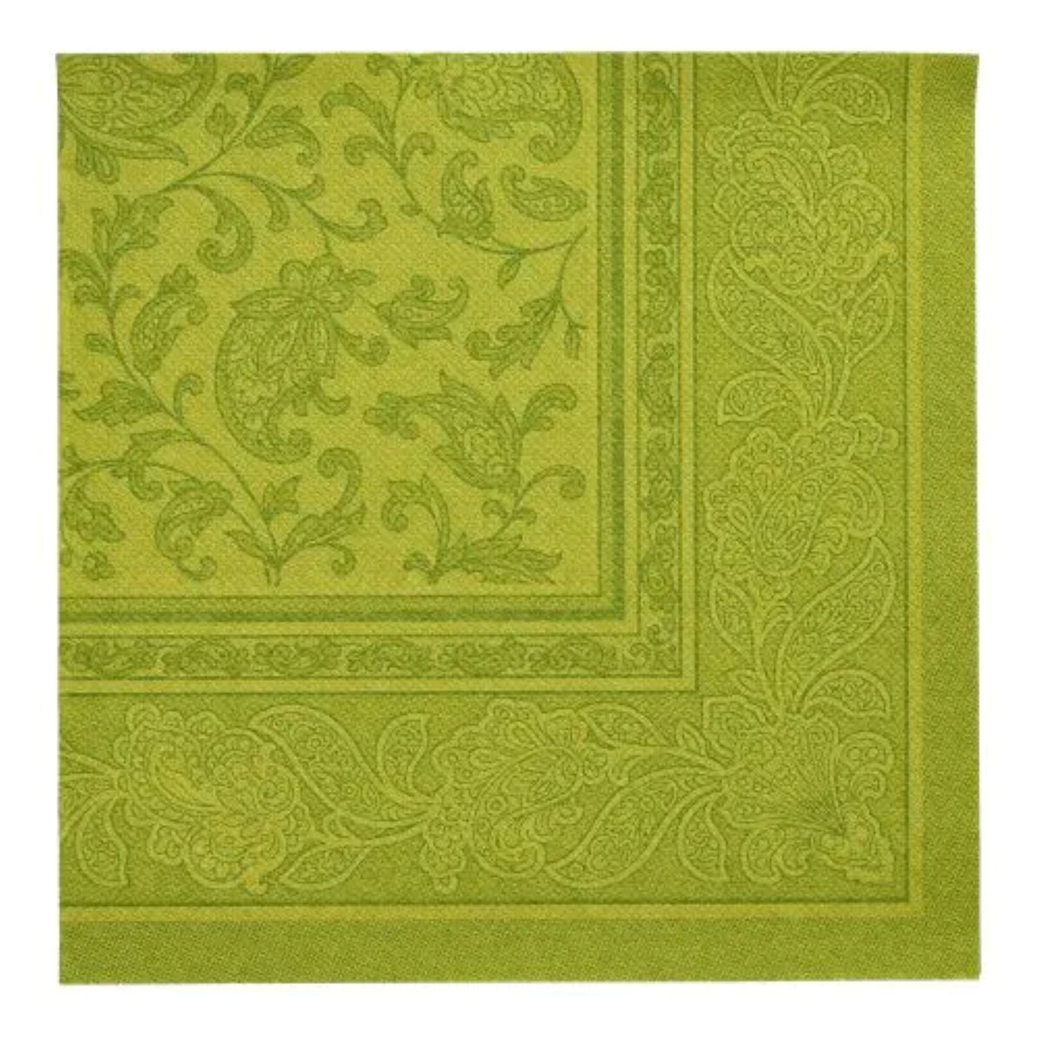 das-kost-mland-dekorationen-ornaments-servietten-olivgr-n-20stk image 1