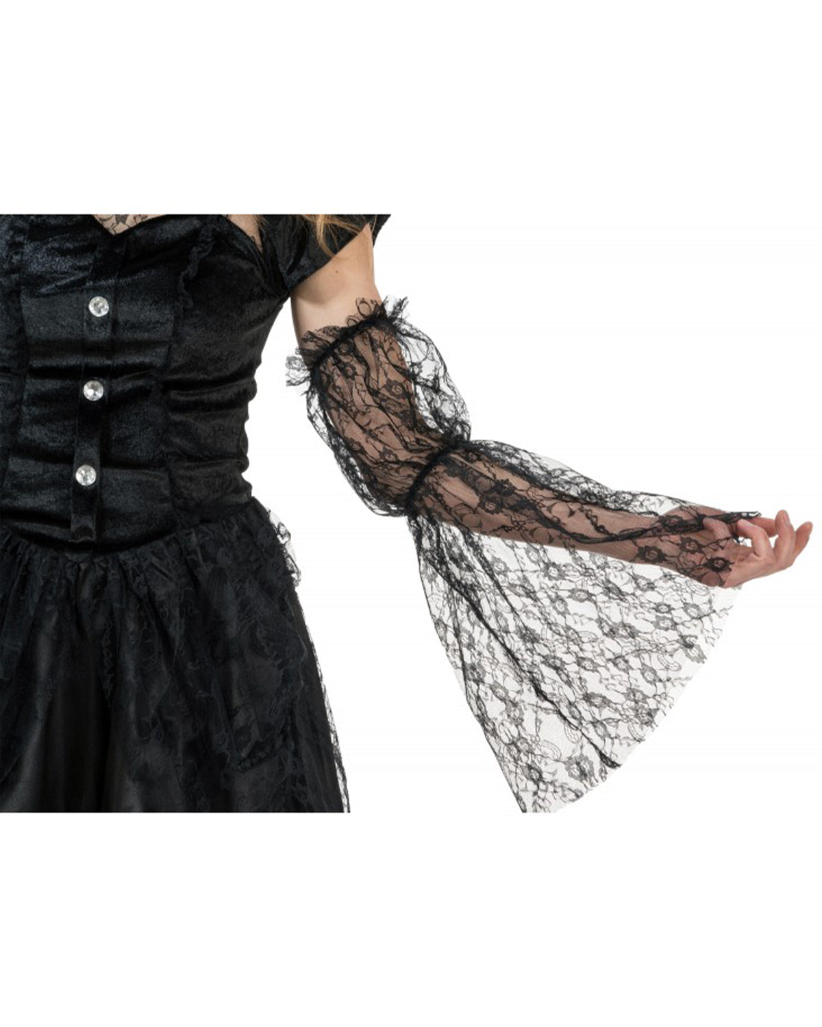 das-kost-mland-damen-vampiress-lady-bella-kost-m-schwarz-spitze image 3