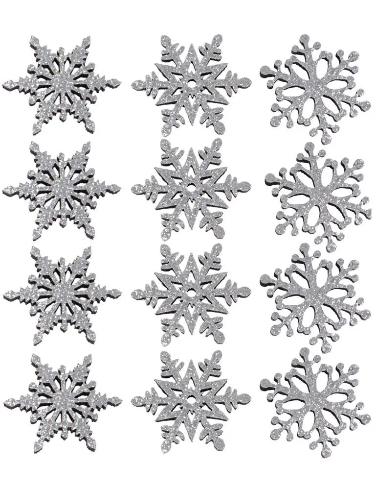 riffelmacher-filz-streudeko-glitter-silber-flocken-4cm image 1