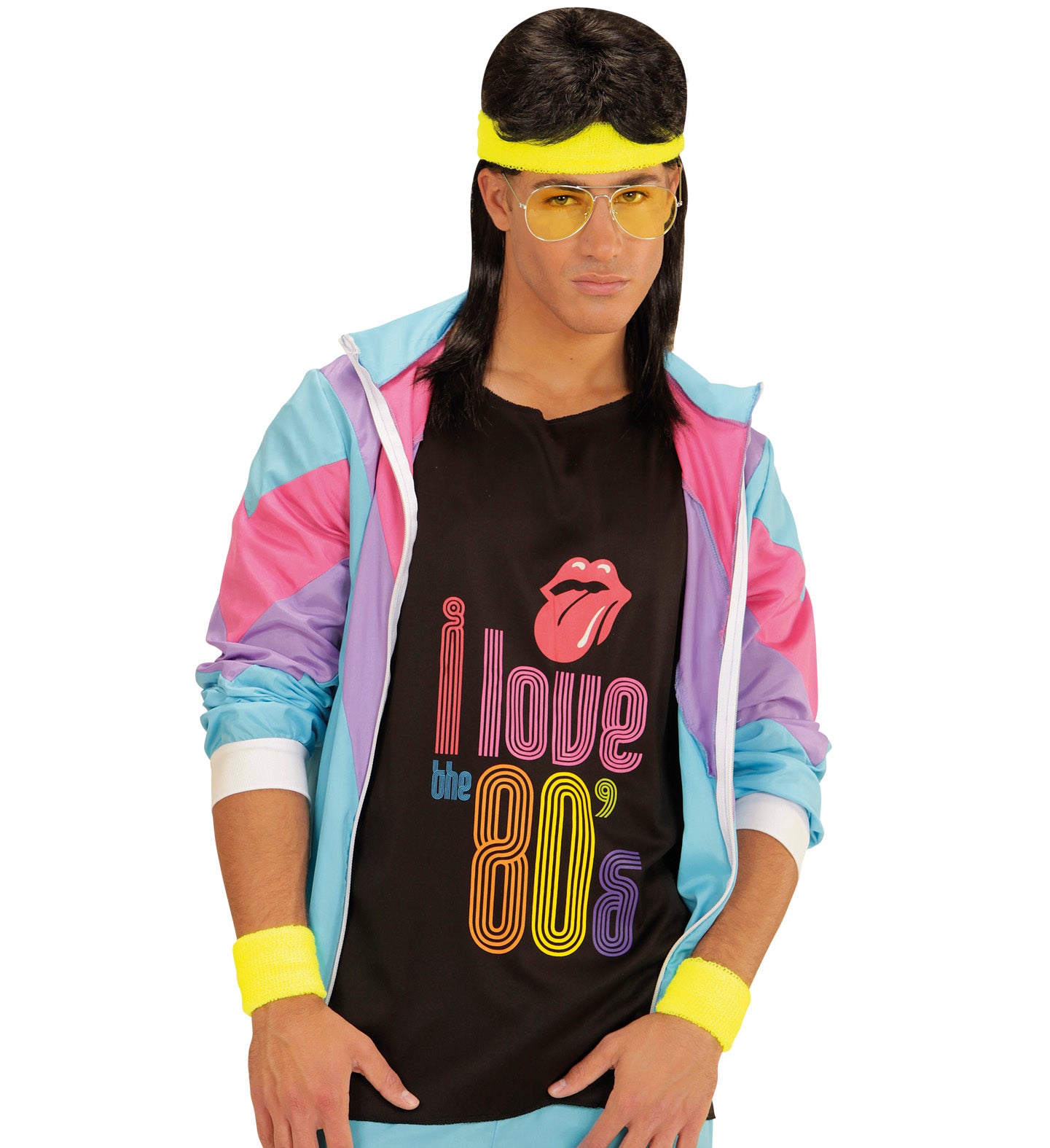 das-kost-mland-80er-schwei-b-nder-set-3-tlg-neon-gelb image 3