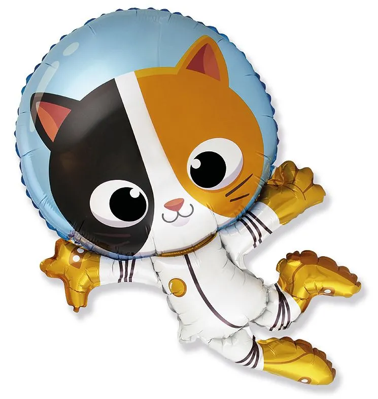 das-kost-mland-astronaut-katze-folienballon-hf2-lose image 1