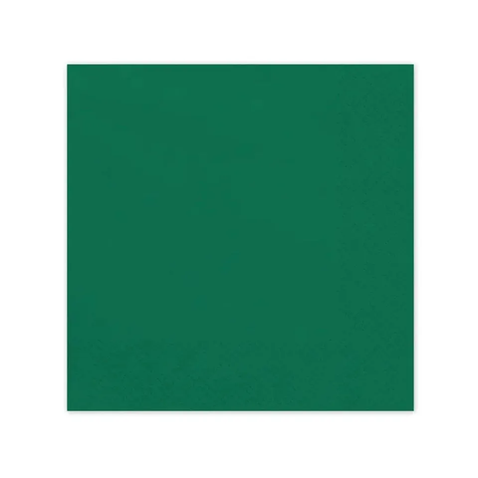 das-kost-mland-servietten-uni-gr-n-33x33cm-20-st-ck image 1