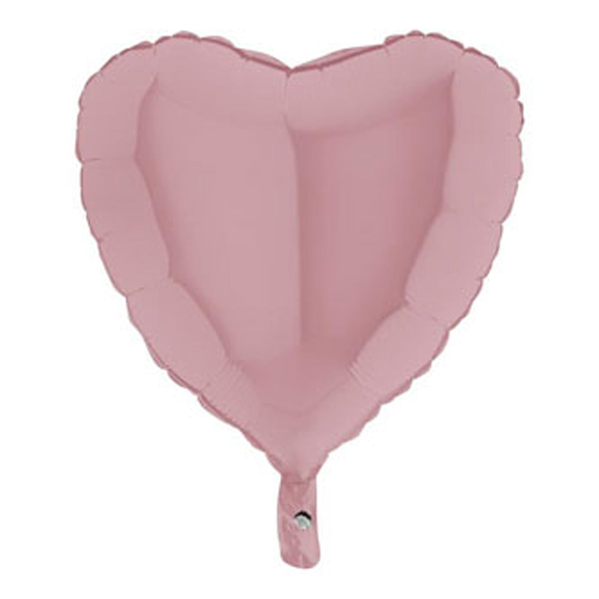 das-kost-mland-deko-herz-folienballon-46cm-matte-satin-pink image 1