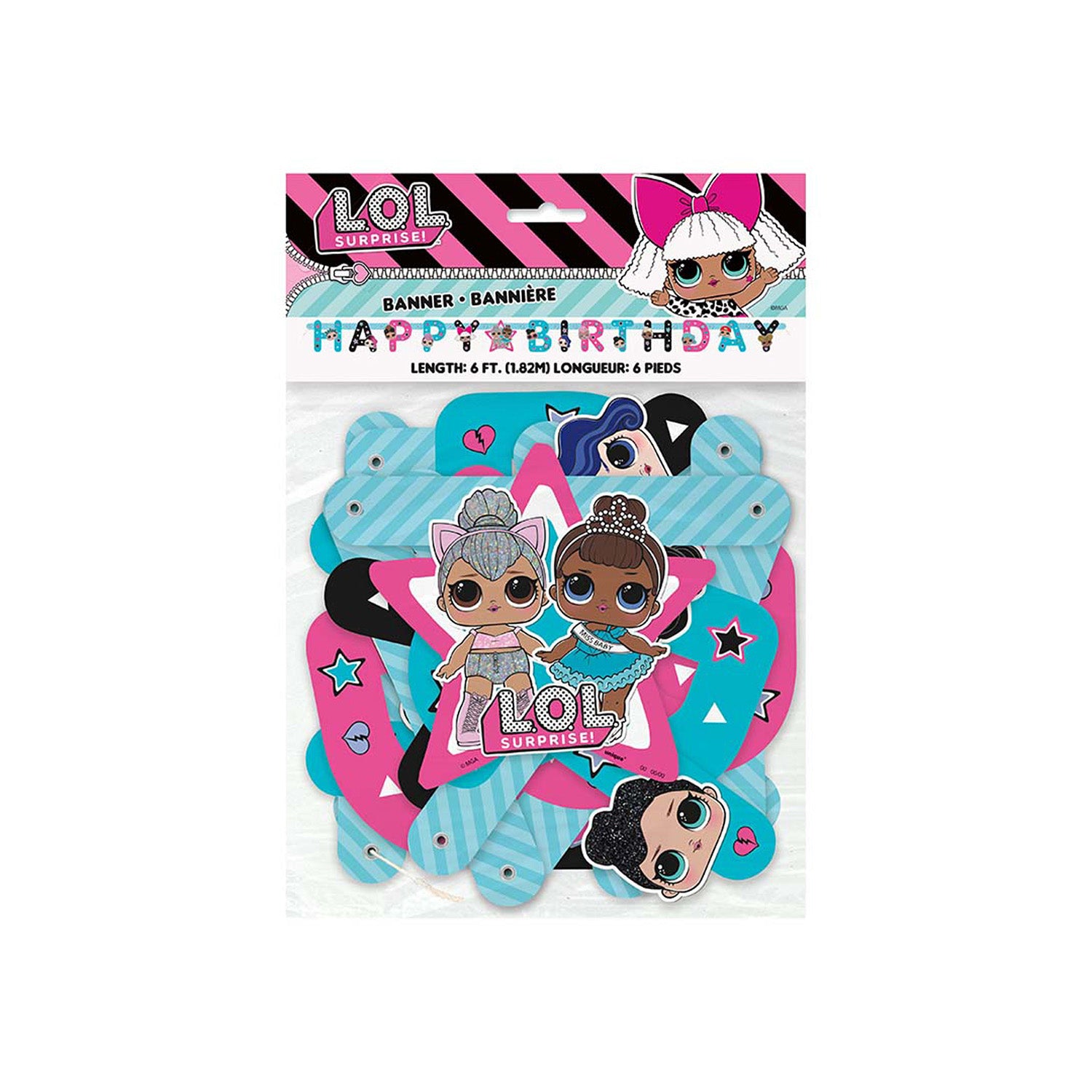 lol-surprise-buchstabengirlande-happy-birthday-180cm image 1