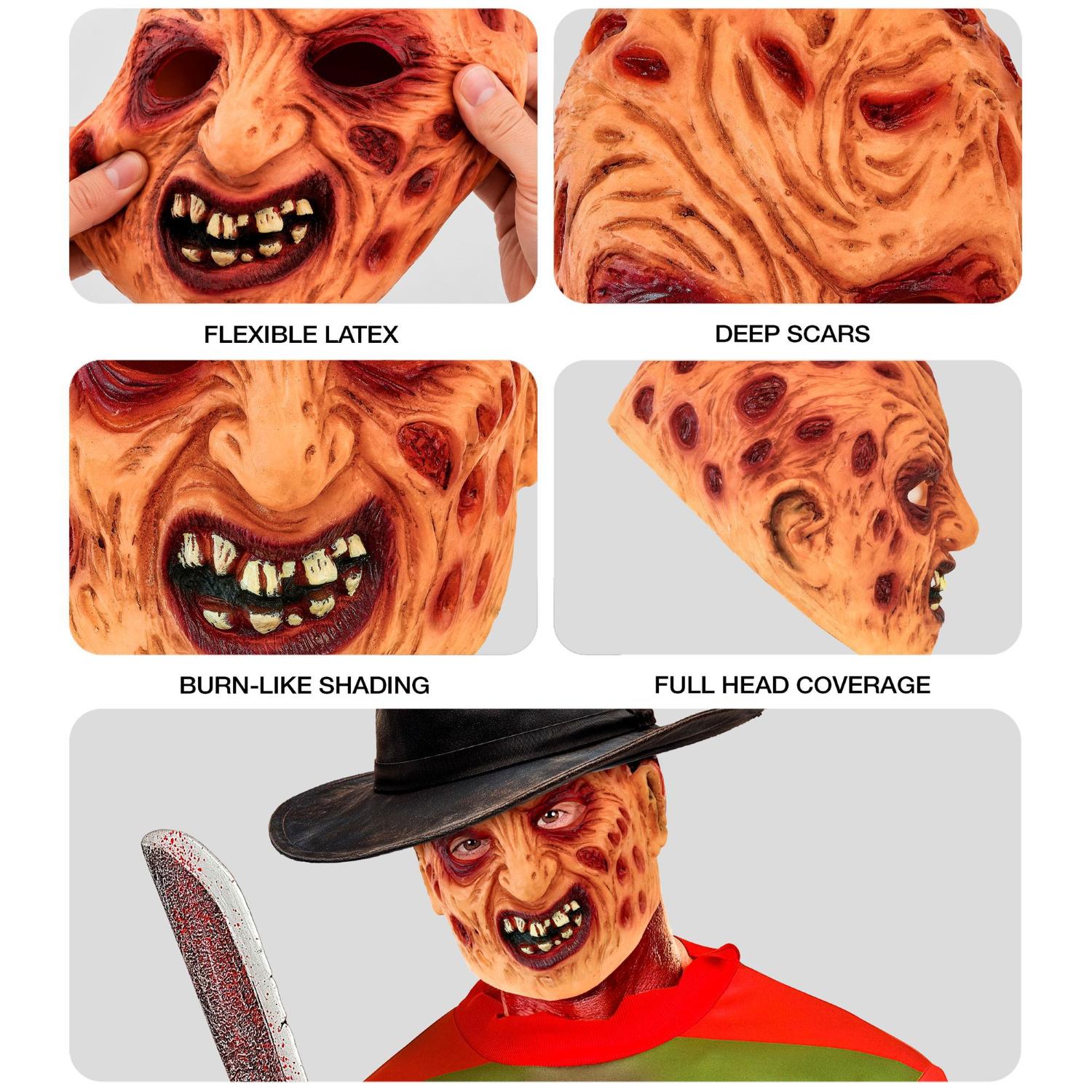 das-kost-mland-halloween-maske-horror-verbranntes-gesicht image 6