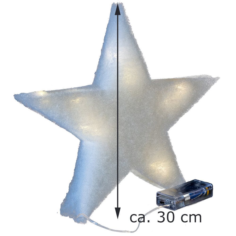 riffelmacher-led-stern-68304-wei-30-cm-mit-lichterkette image 2