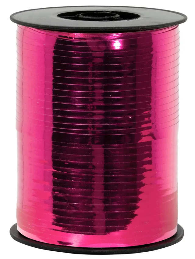 geschenkband-polyband-5mm-250m-metallic-pink-deko image 1