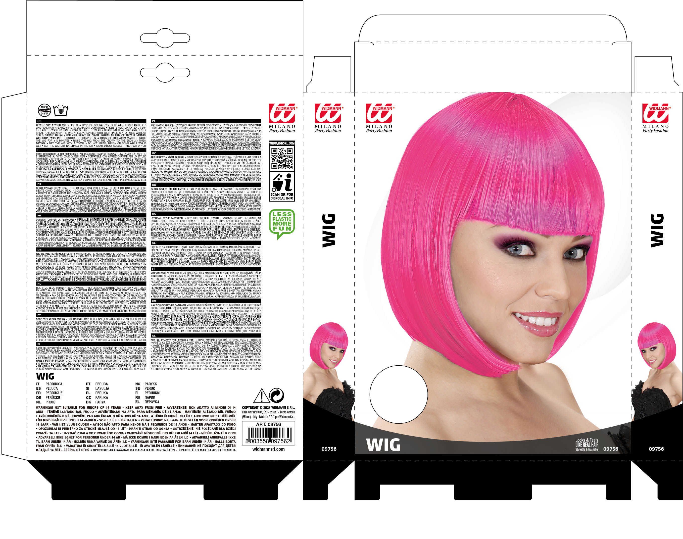 das-kost-mland-per-cke-lou-lou-damen-bob-pink image 3