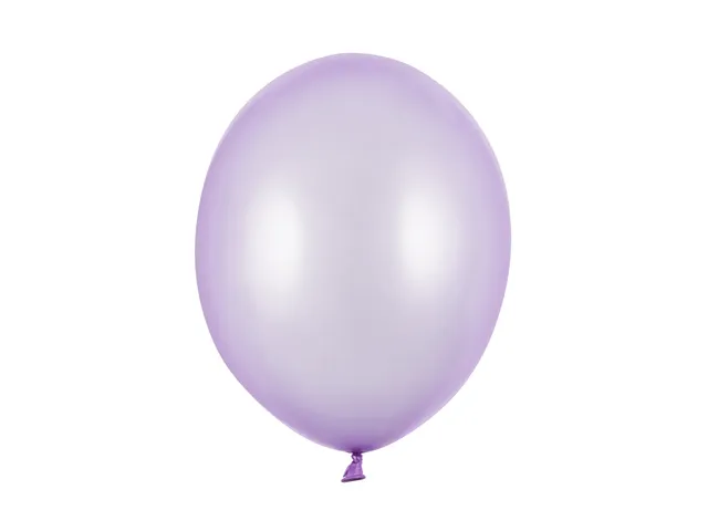 das-kost-mland-dekorationen-uni-metallic-luftballons-lila-100-stk-30cm image 1