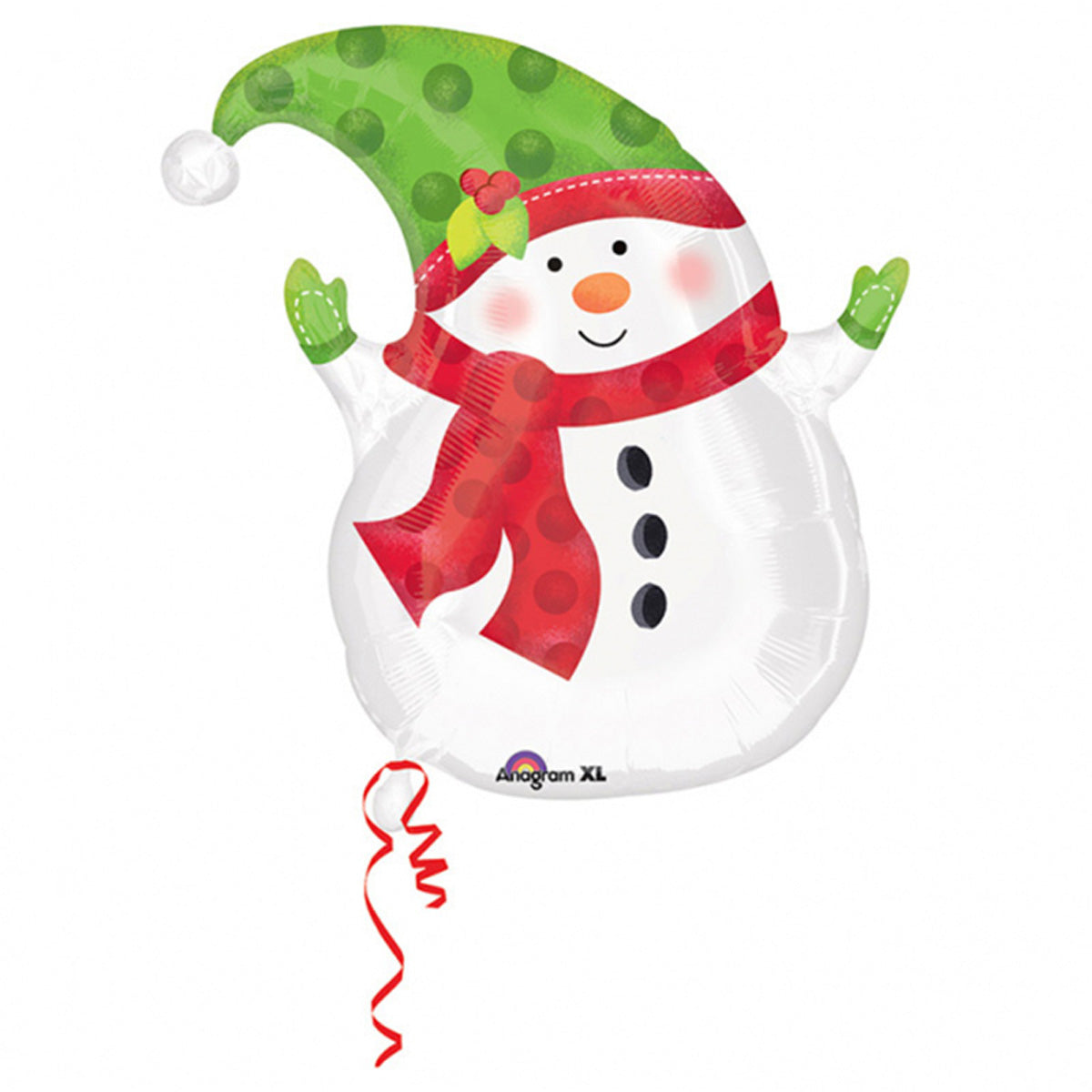 folienballon-schneemann-43-cm-18-winterdeko image 1