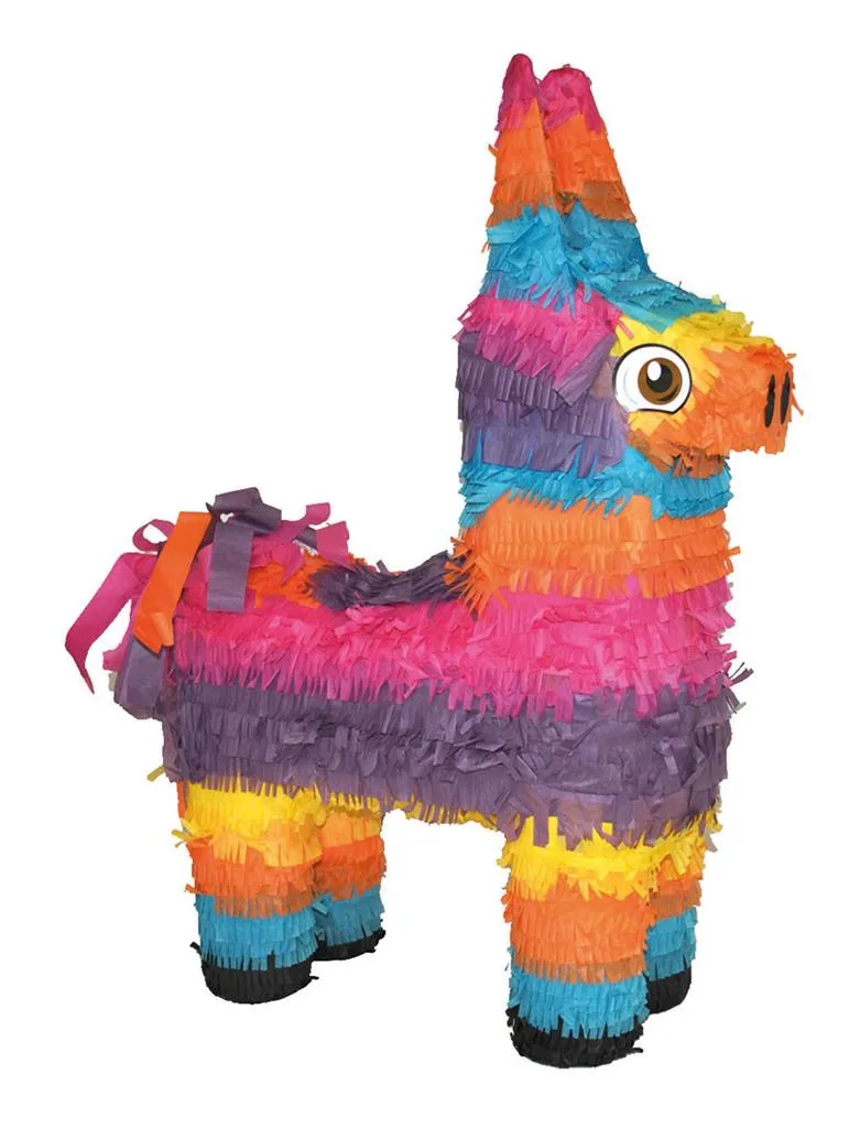 das-kost-mland-pinata-bunter-esel-40x14x57-cm-zum-bef-llen image 1