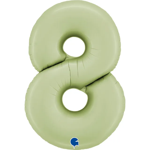 grabo-riesenzahl-folienballon-26-66cm-satin-olive-zahl-8 image 1