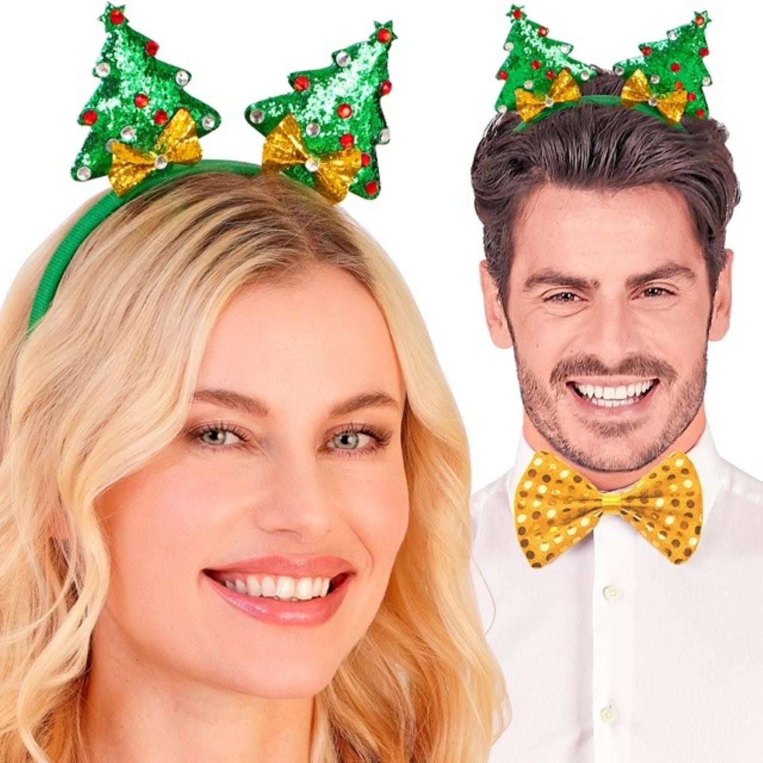 das-kost-mland-weihnachtsbaum-haarreif-gr-n-mit-kugeln image 3