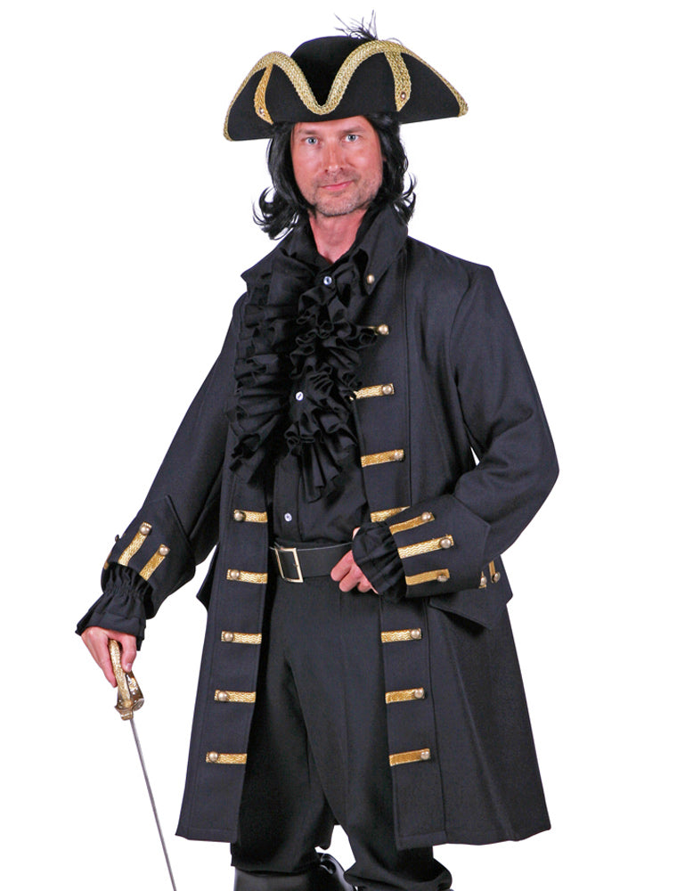 das-kost-mland-james-alday-piraten-jacke-schwarz-herren image 1