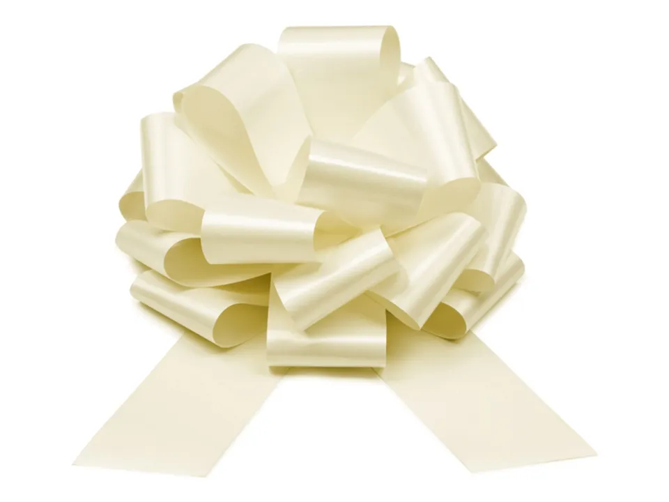 das-kost-mland-dekorationen-dekoschleife-40-cm-off-white image 1
