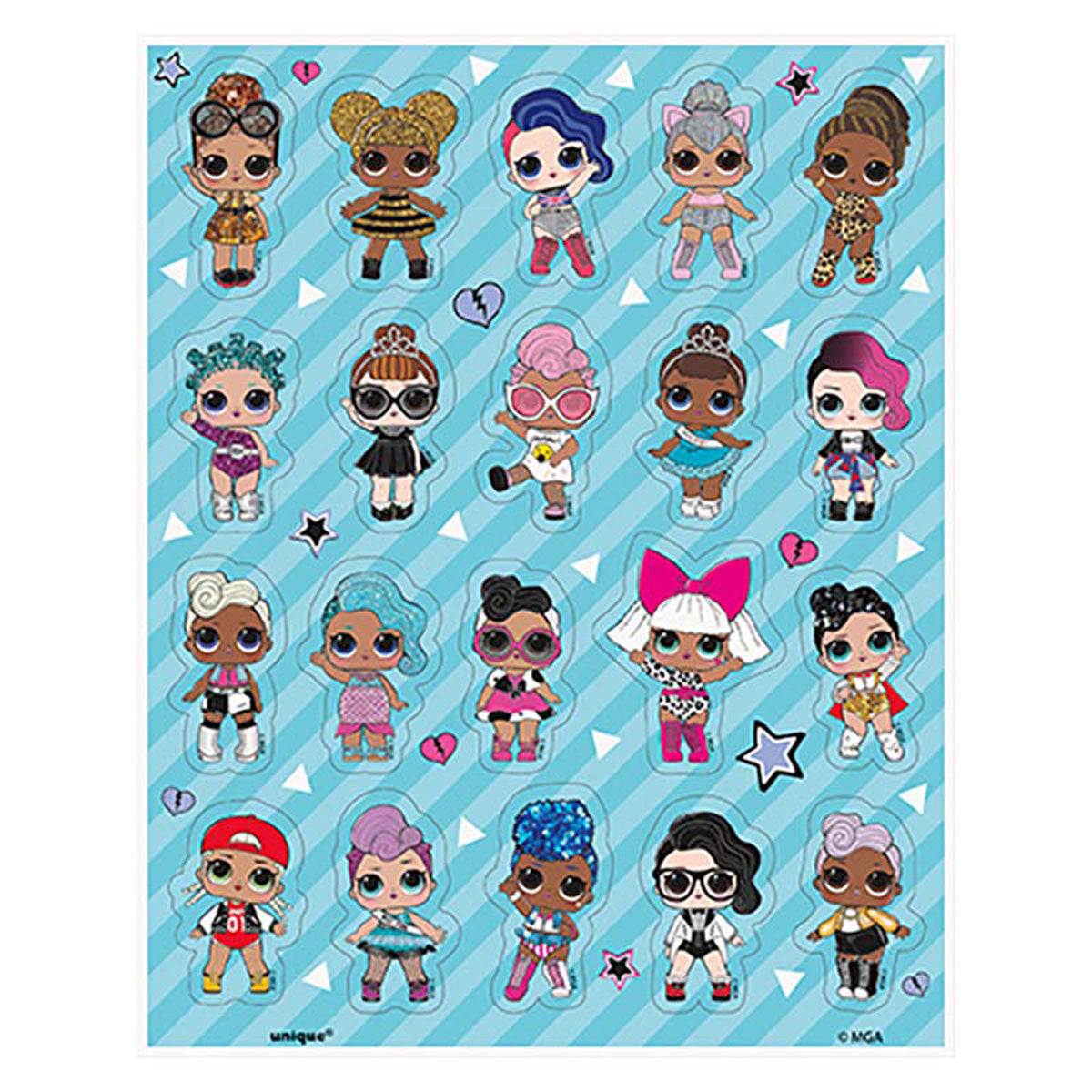 lol-surprise-sticker-aufkleber-4-blatt-f-r-kinder image 2