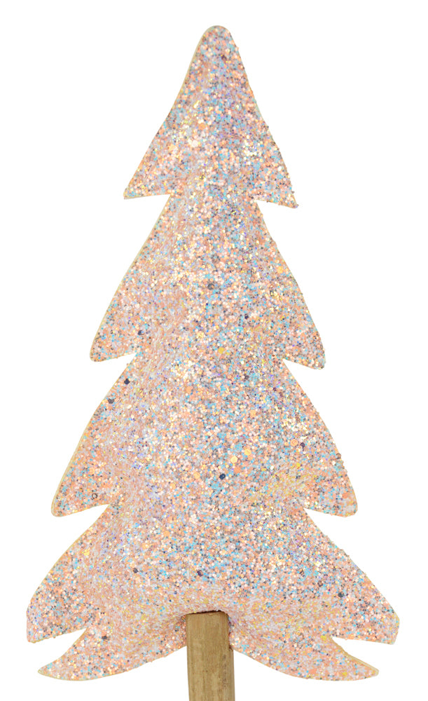 das-kost-mland-tannenbaum-stehdeko-45cm-utopiaglitter-rosa image 2