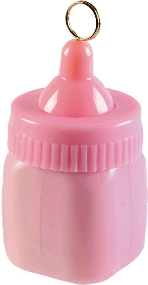 das-kost-mland-ballongewicht-babyflasche-80g-rosa-deko image 1