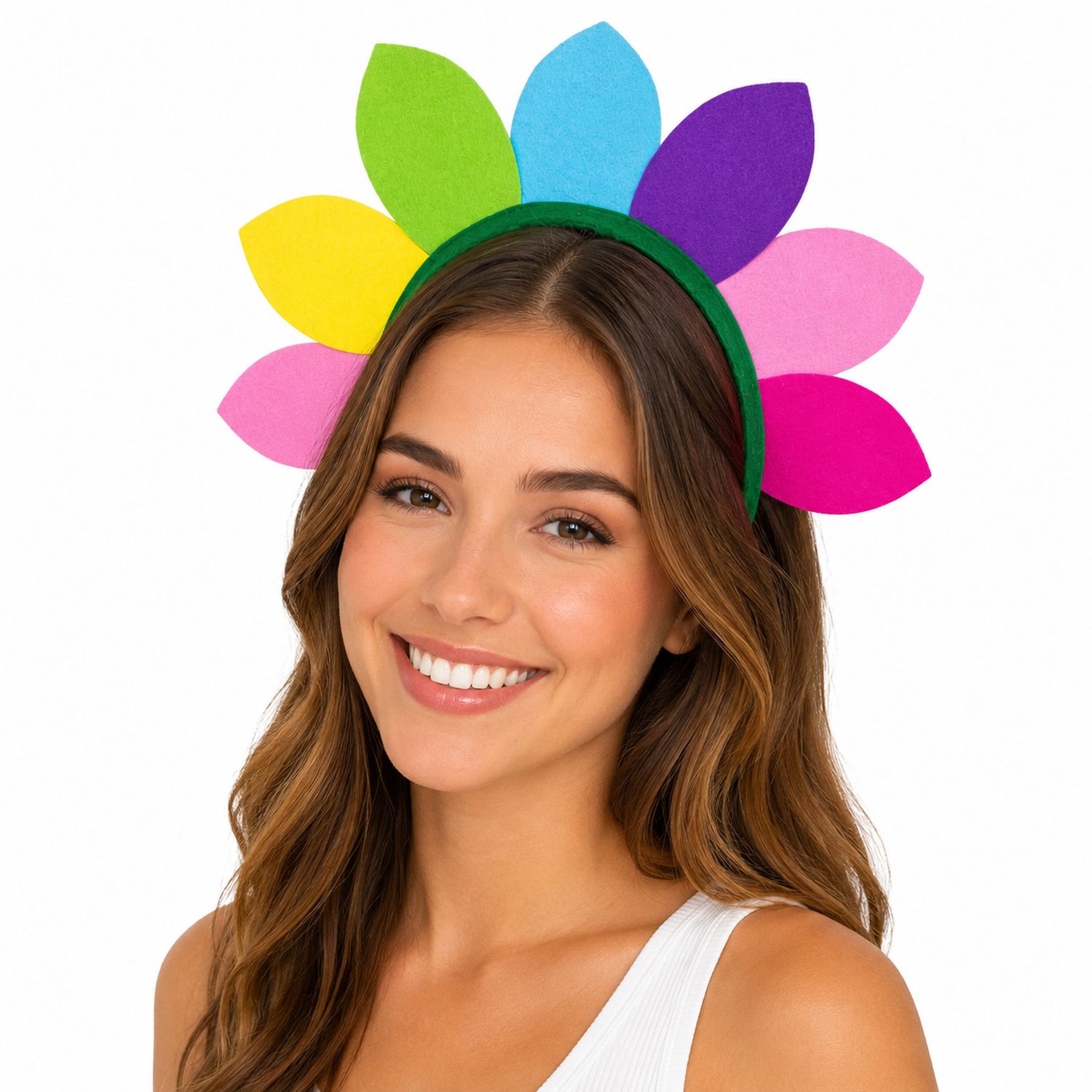 das-kost-mland-accessoires-haarreif-bl-ten-regenbogen-blumenkost-m image 1
