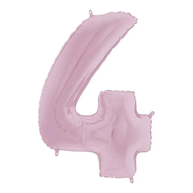 das-kost-mland-dekorationen-folienballon-zahl-4-pastel-pink-66cm image 1