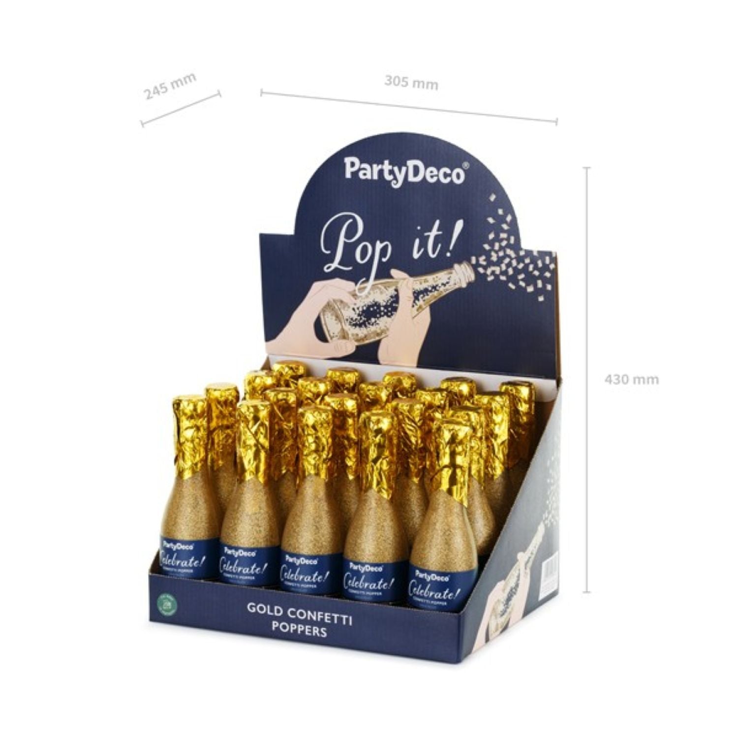 das-kost-mland-dekorationen-konfettishooter-champagnerflasche-20-5-cm-gold image 5