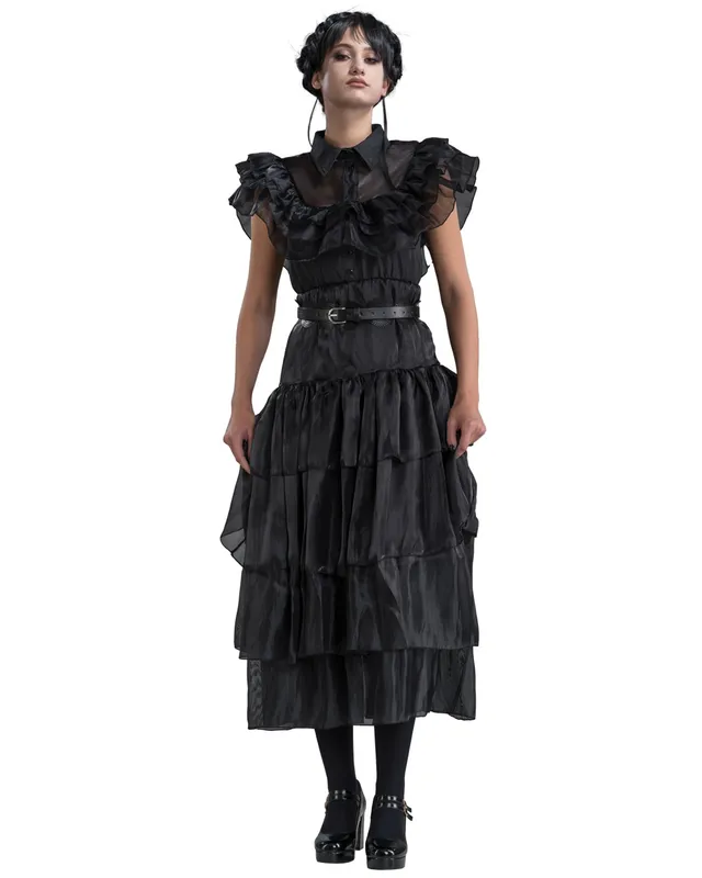 das-kost-mland-damen-wednesday-kost-m-ballkleid-rabenball-schwarz image 1