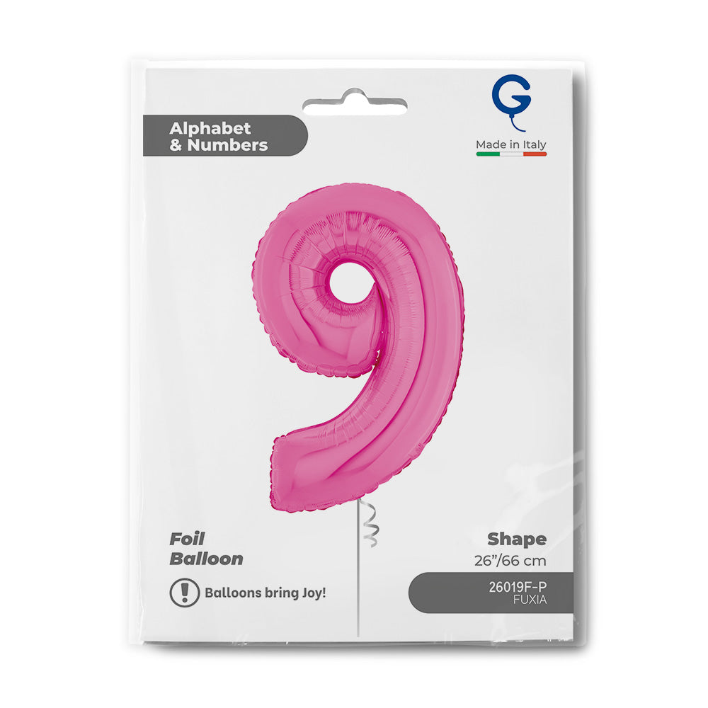 das-kost-mland-dekorationen-folienballon-riesenzahl-9-pink-66cm image 2