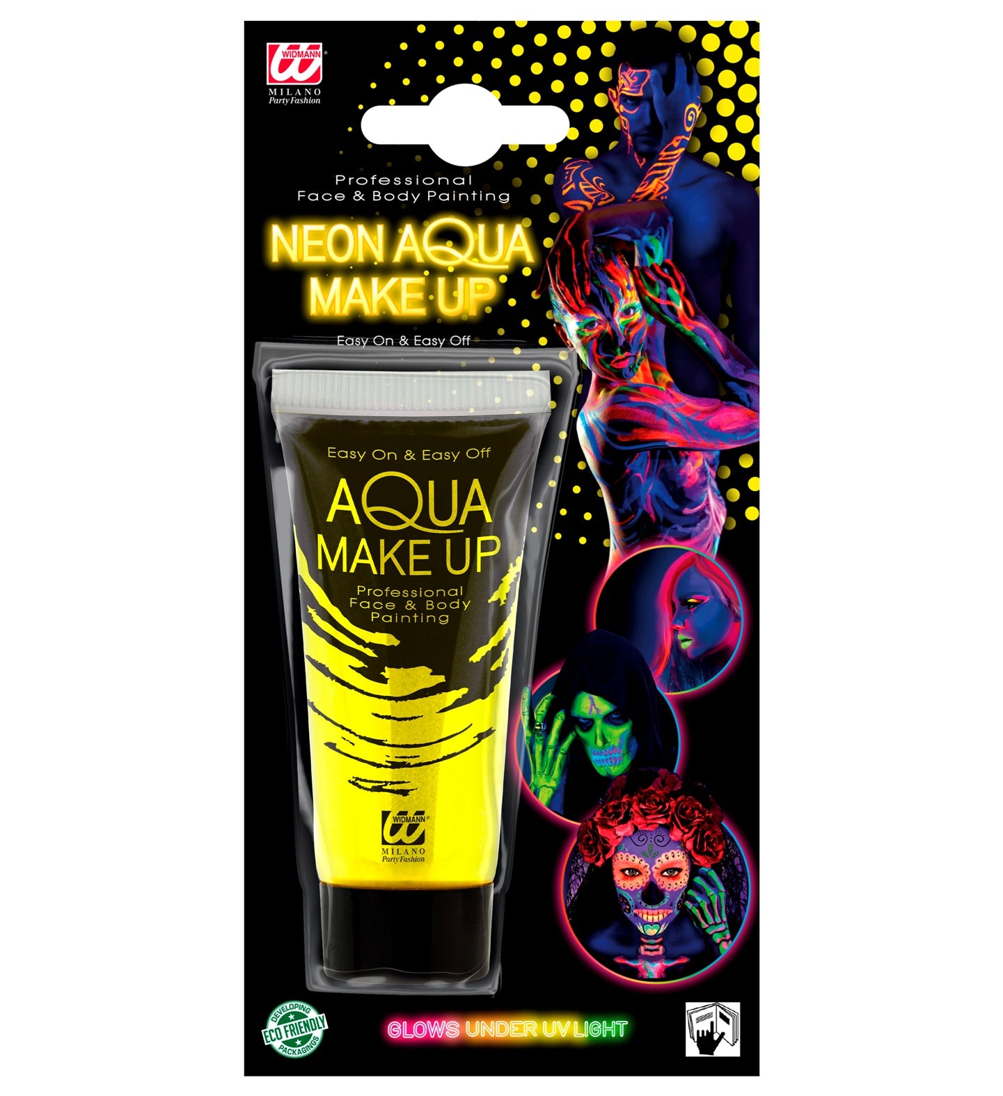 das-kost-mland-aqua-make-up-tube-30ml-neon-gelb-uv image 2