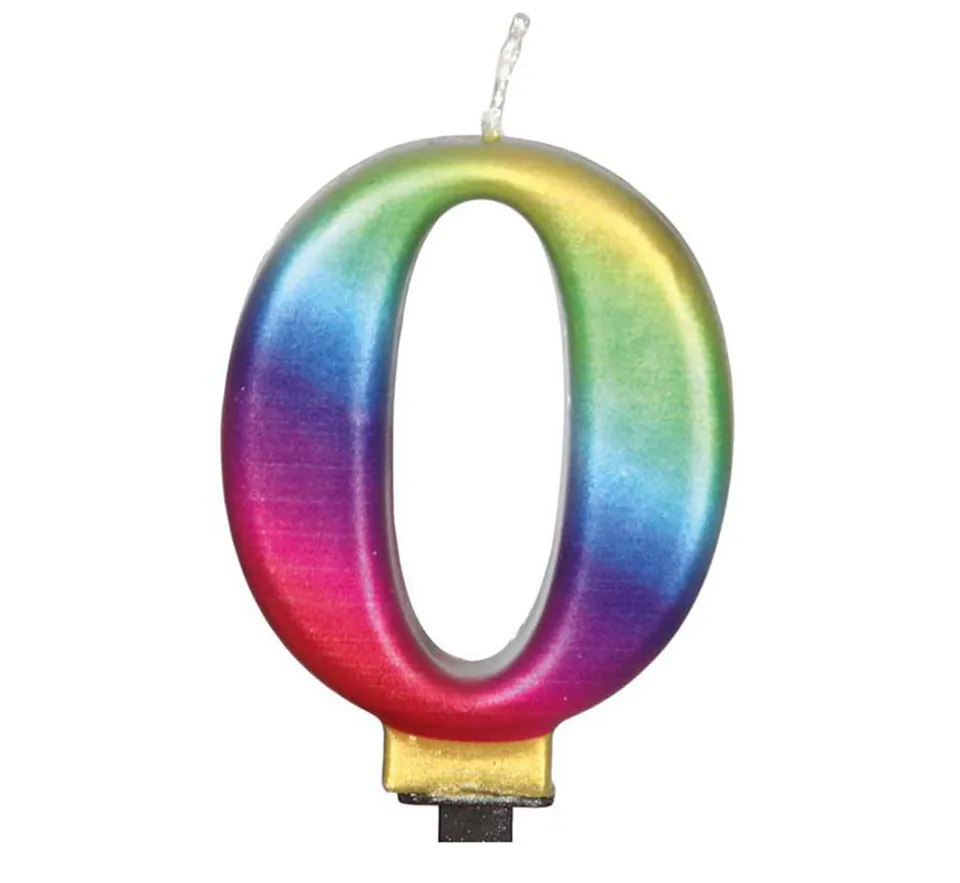 das-kost-mland-dekorationen-zahlenkerze-0-tortenkerze-regenbogen image 1