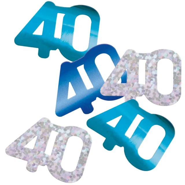 das-kost-mland-konfetti-glitzer-blau-14g-tischdeko-party image 1