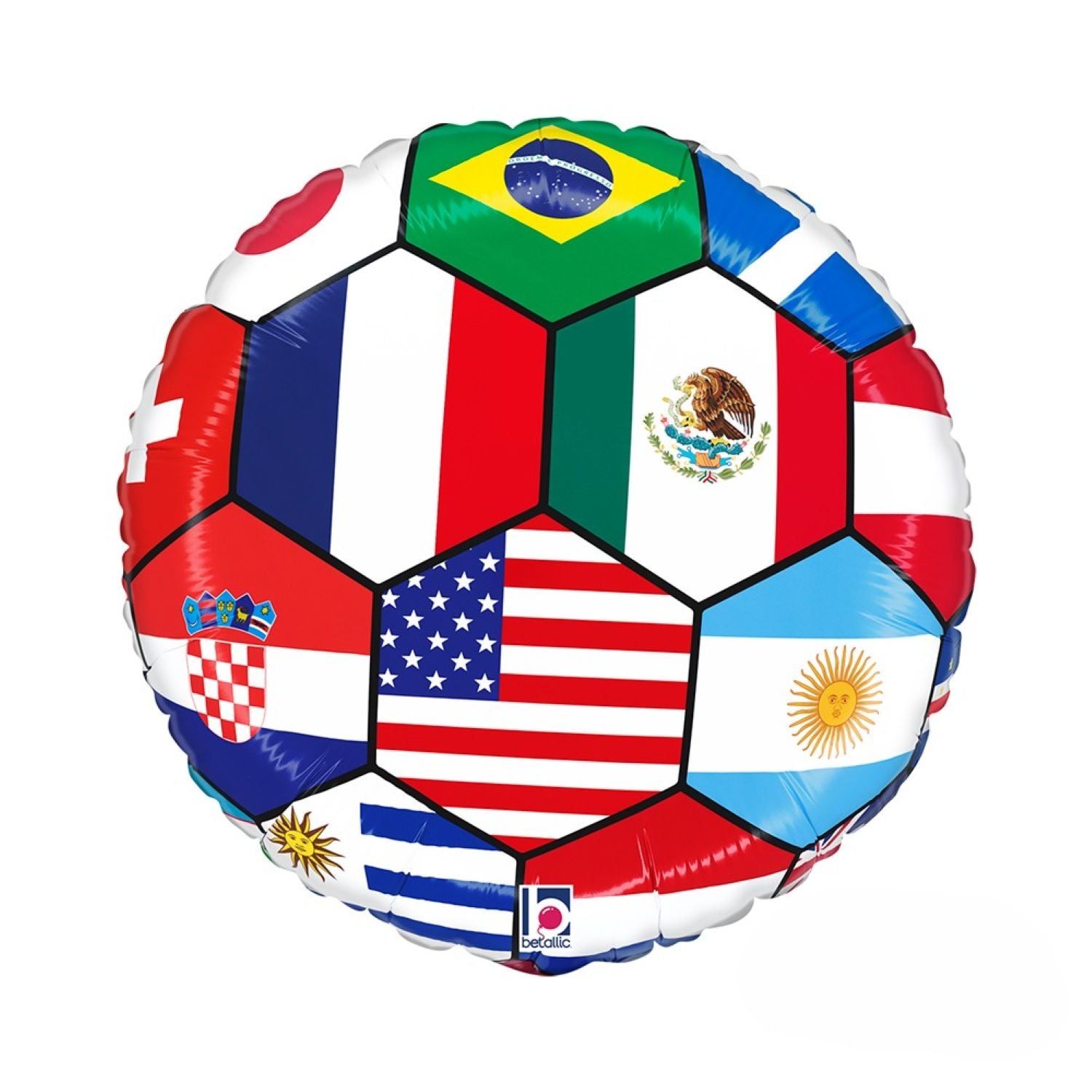 das-kost-mland-fu-ball-folienballon-46-cm-l-nder image 2