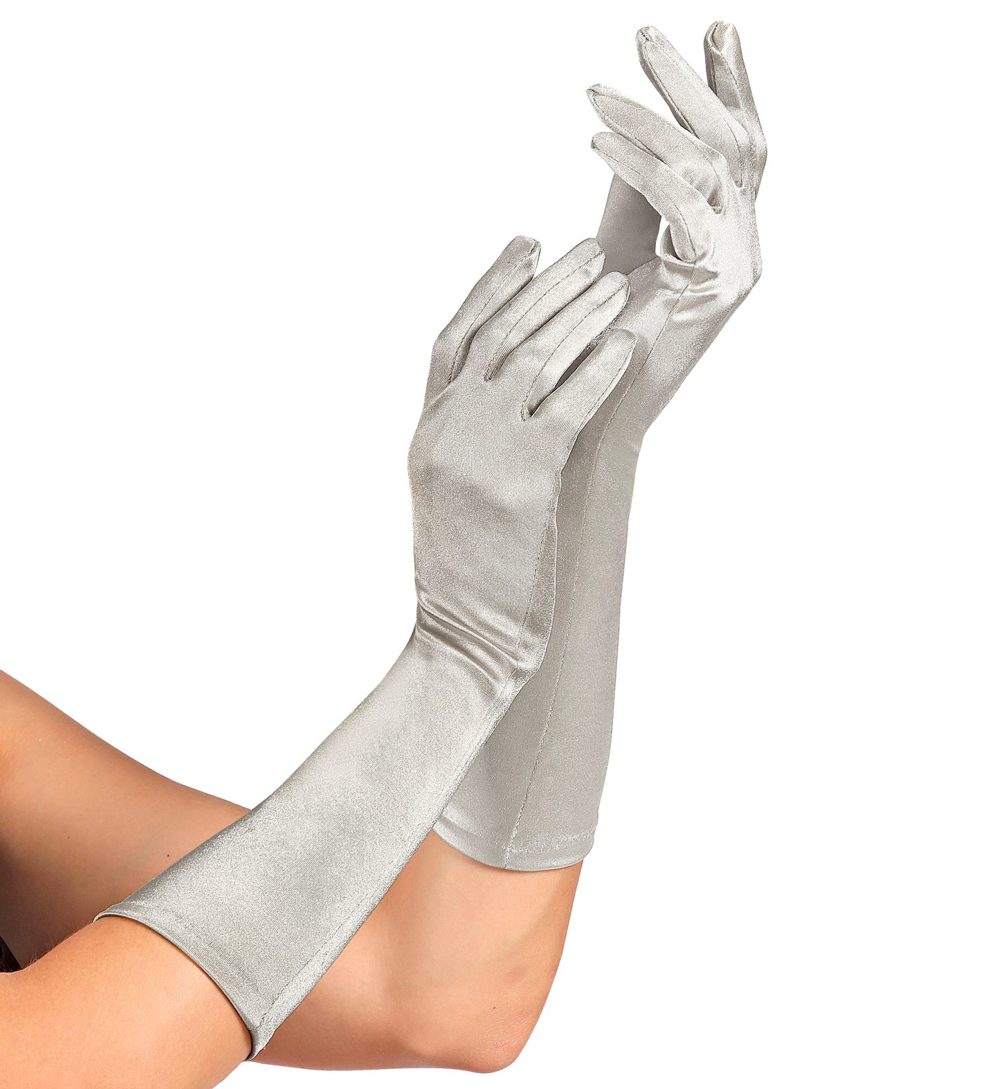 amsterdam-satin-handschuhe-silber-40-cm-14419 image 1