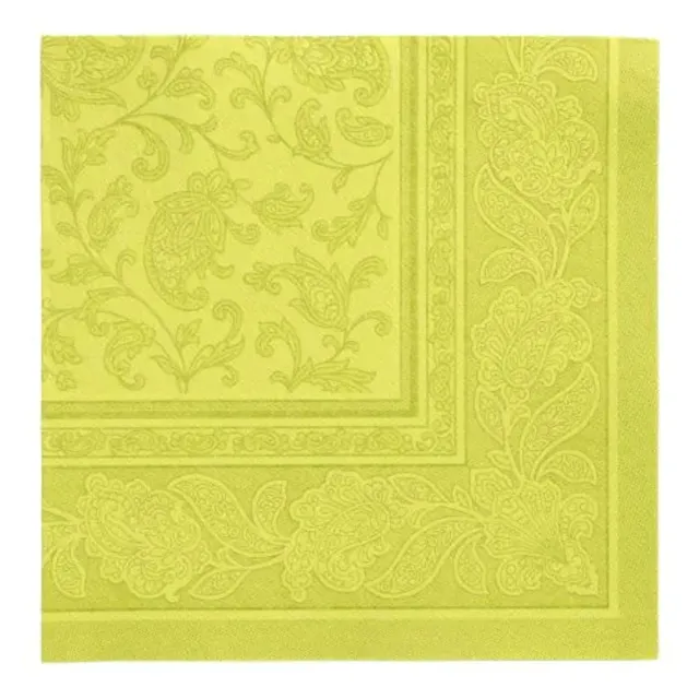 das-kost-mland-rc-ornaments-servietten-40x40cm-limone-50stk image 1