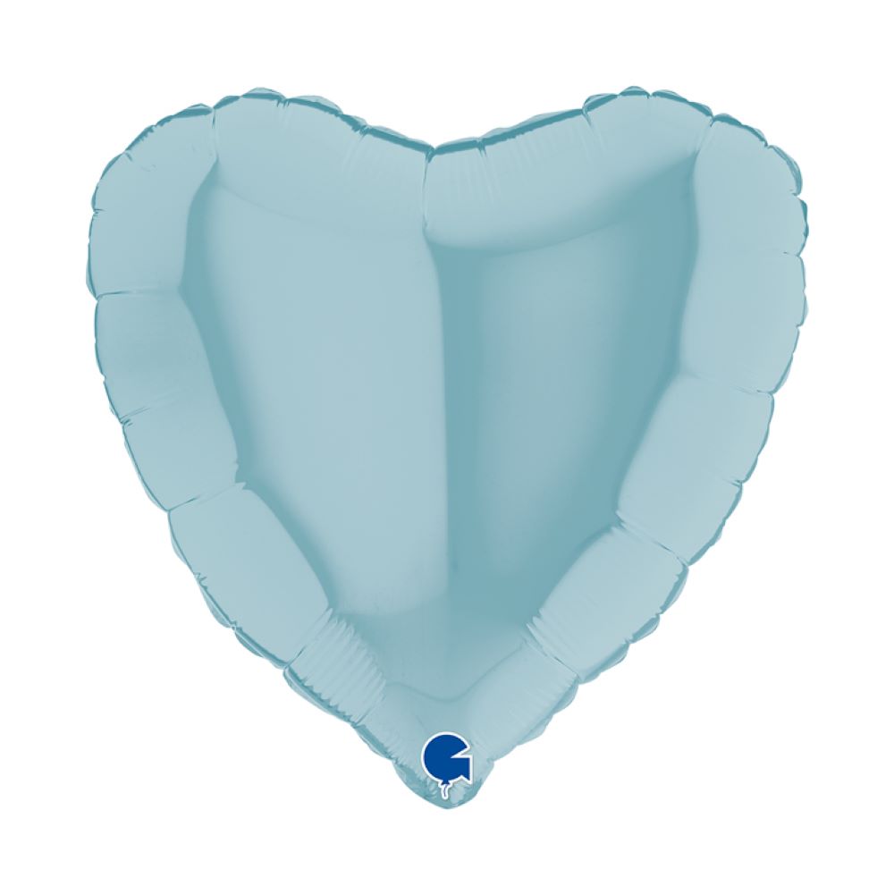 das-kost-mland-dekorationen-herz-folienballon-46-cm-hellblau-pastell image 1
