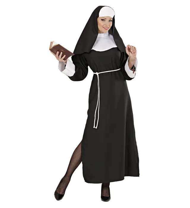 das-kost-mland-nonne-kost-m-damen-schwarz-gr-m image 1