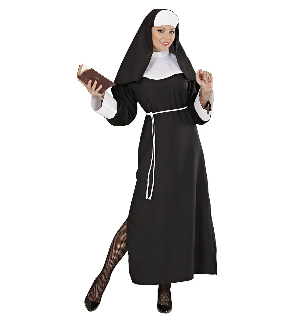 das-kost-mland-nonne-kost-m-damen-schwarz-gr-m image 1