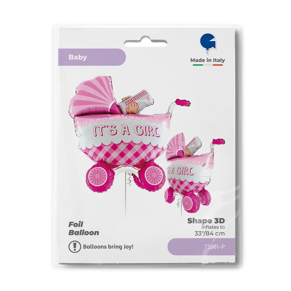 das-kost-mland-it-s-a-girl-buggy-folienballon-107-cm-rosa image 5