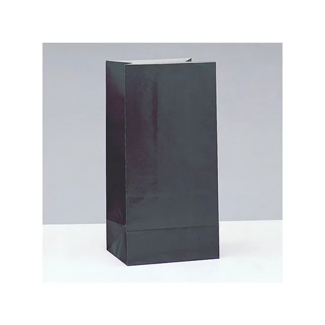 papiert-te-uni-25x12x9cm-schwarz-geschenkt-te-12-st-ck image 1