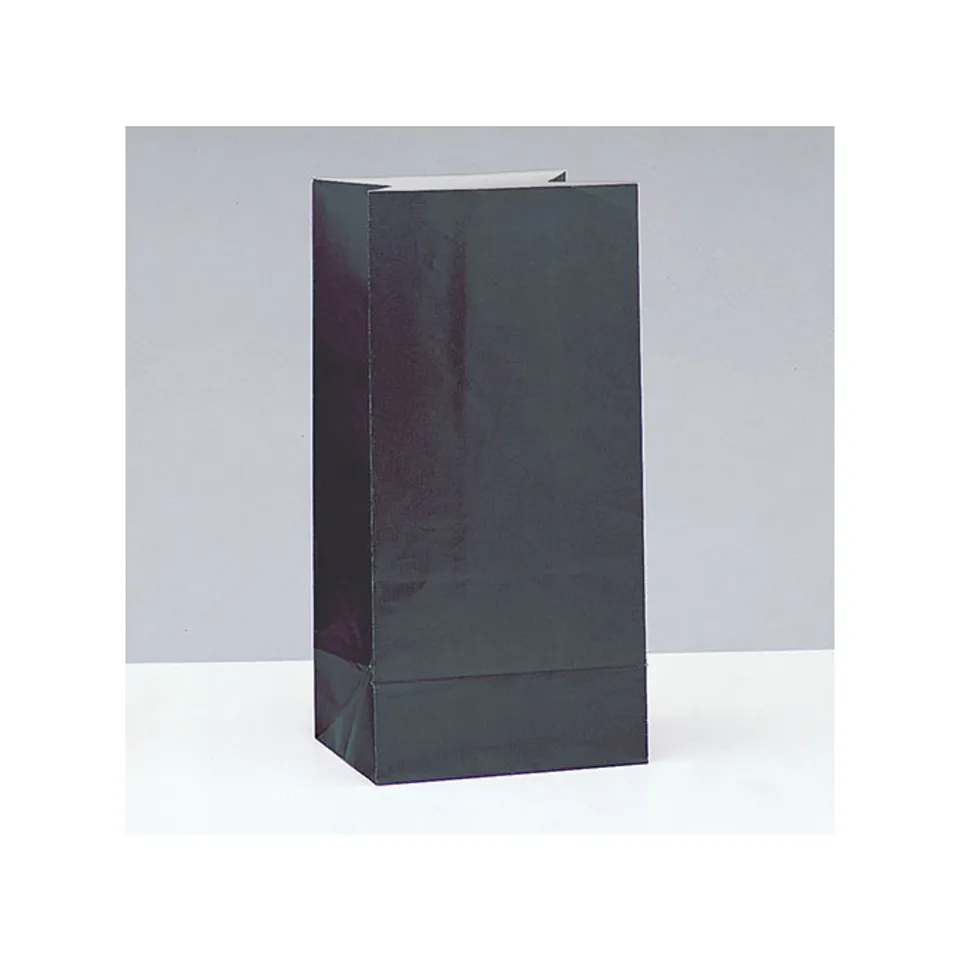 papiert-te-uni-25x12x9cm-schwarz-geschenkt-te-12-st-ck image 1
