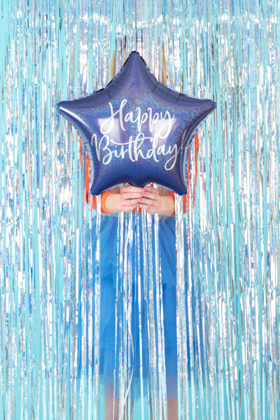 das-kost-mland-dekorationen-stern-folienballon-happy-birthday-blau image 2
