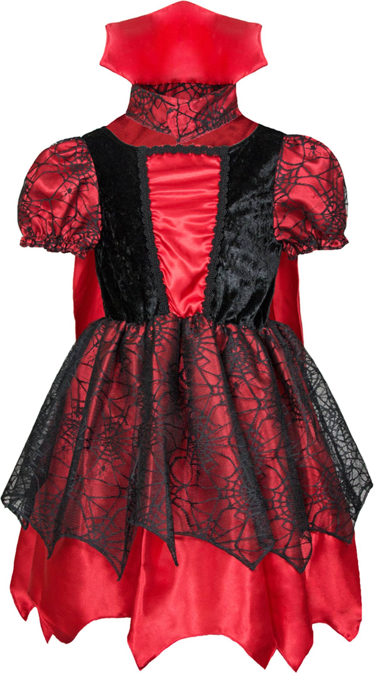 das-kost-mland-m-dchen-hexe-willow-kost-m-schwarz-rot-128 image 6