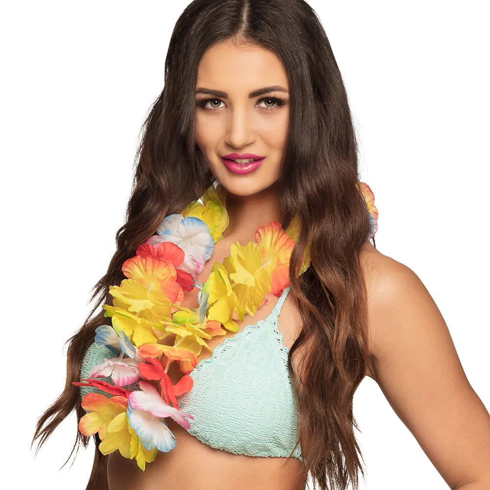 das-kost-mland-accessoires-hawaii-blumenkette-rainbow-de-luxe-bunt image 5