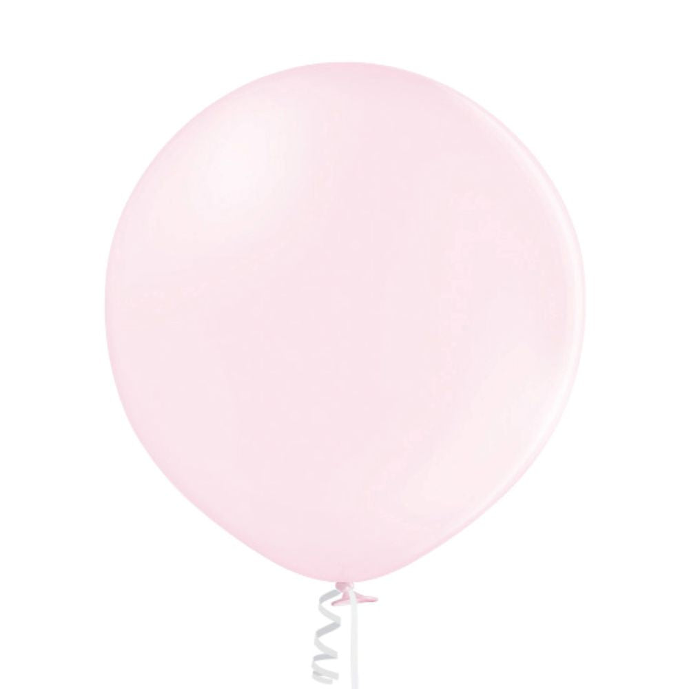 das-kost-mland-b250-luftballon-uni-60cm-latexballon-soft-pink-454 image 1
