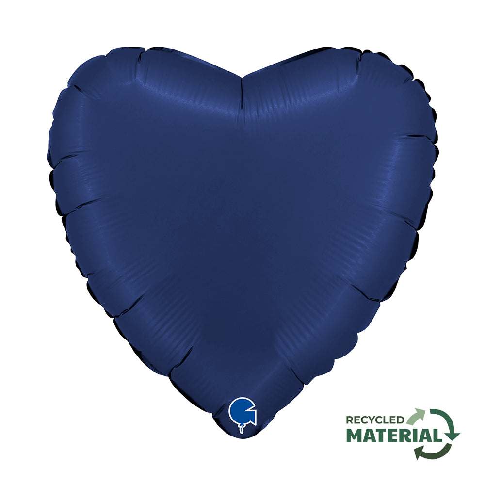 das-kost-mland-herz-folienballon-uni-satin-blue-navy-46cm image 1