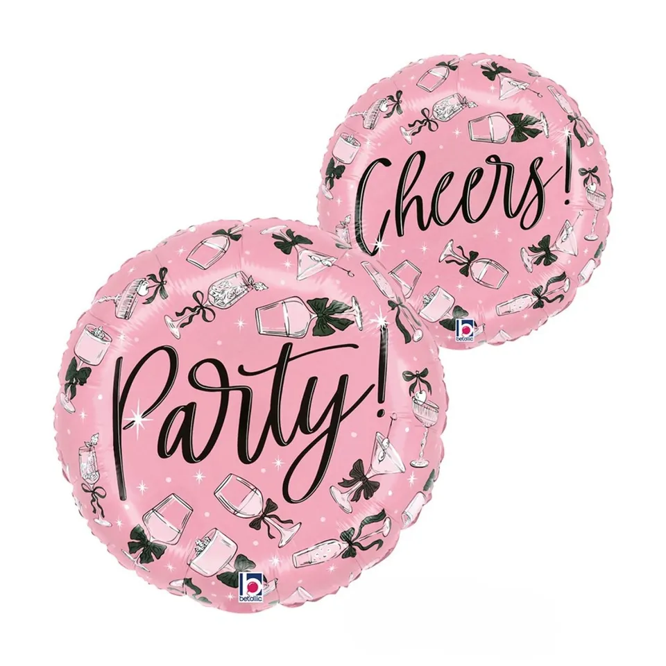 das-kost-mland-folienballon-party-cheers-46cm-dekoballon image 1