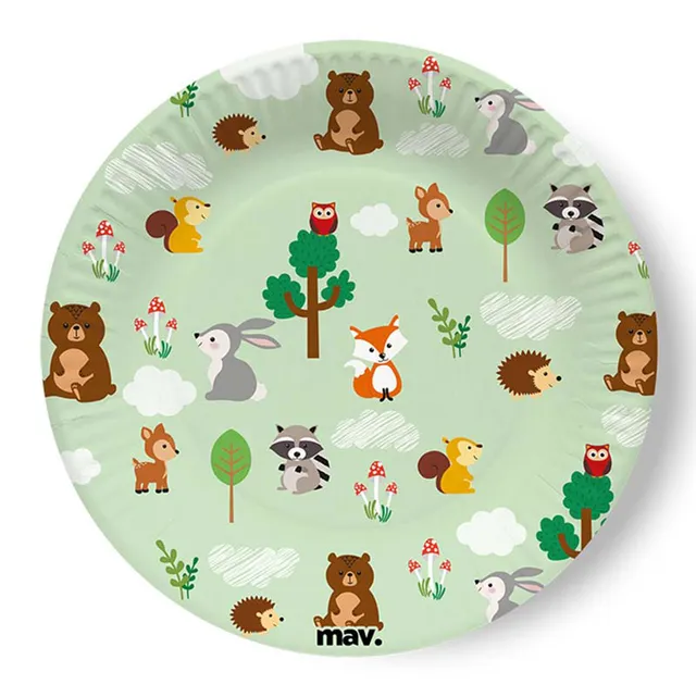 das-kost-mland-hb-woodland-pappteller-18-cm-8-st-ck image 1