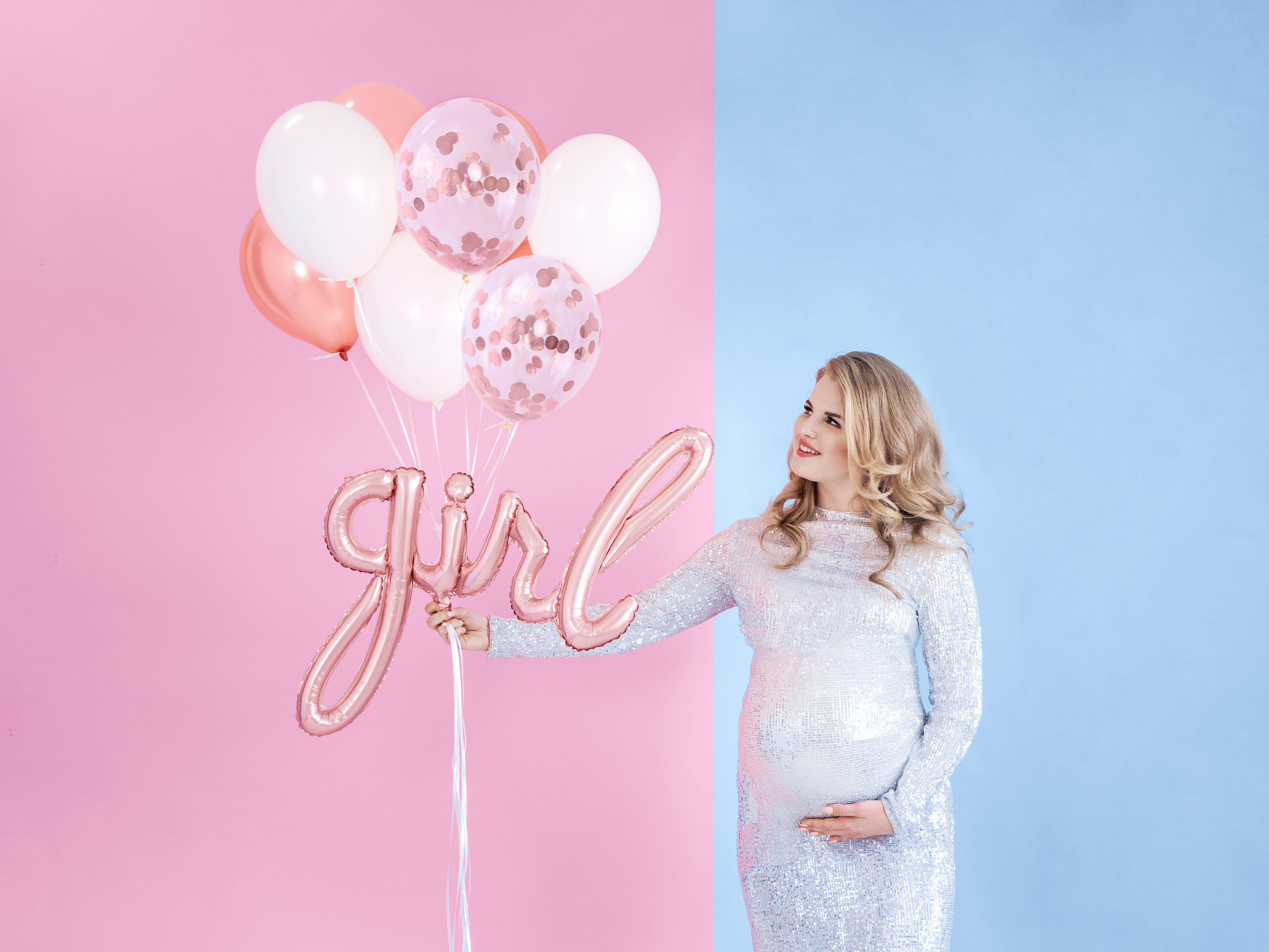 das-kost-mland-uni-metallic-luftballon-30-cm-rosegold-50-stk image 3